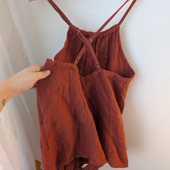 Ina Rust Camisole Top - Picture 2 of 3